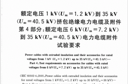 GBT12706.4-2016《电力电缆附件试验要求.》