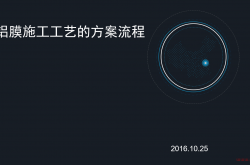 铝膜施工工艺的方案流程