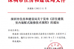 SJG96-2021 居住建筑室内装配式装修技术规程
