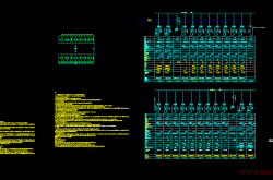 10kV柴发系统图和平面图