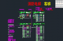 电梯配电系统图
