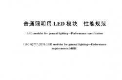 GB∕T 24823-2024普通照明用LED模块 性能规范