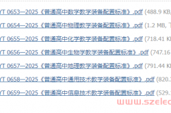 2025普通高中教学装备配置标准