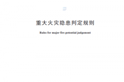 GB 35181-2025 重大火灾隐患判定规则