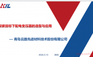 双碳目标下配电变压器的选型与应用（2026深圳电气年会）