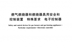 GB/T 38603-2020 燃气燃烧器和燃烧器具用安全和控制装置 特殊要求 电子控制器