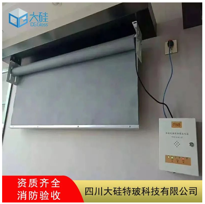 电动挡烟垂壁控制箱可以控制的最大尺寸及樘数？